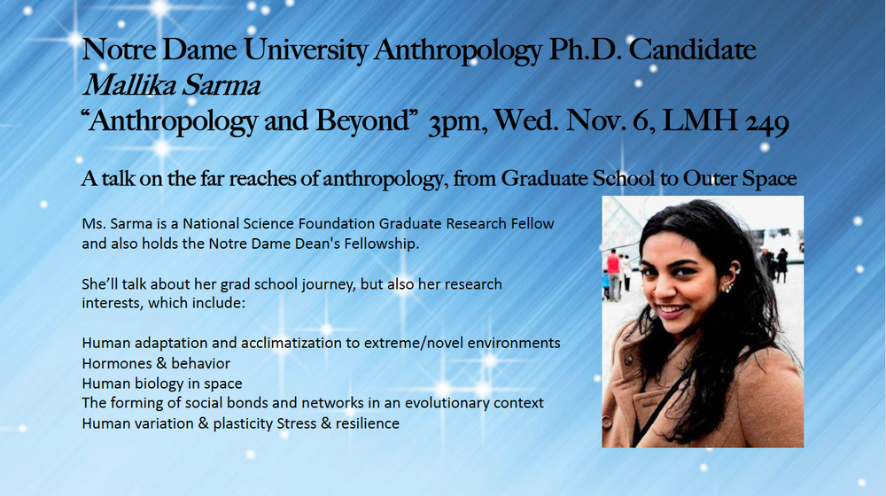 Anthropology and Beyond- Mallika Sarma